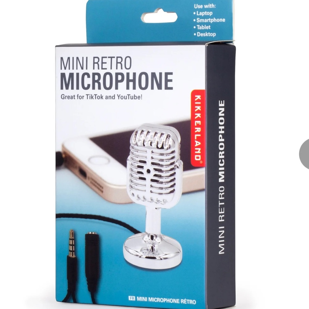 Mini Retro microphone